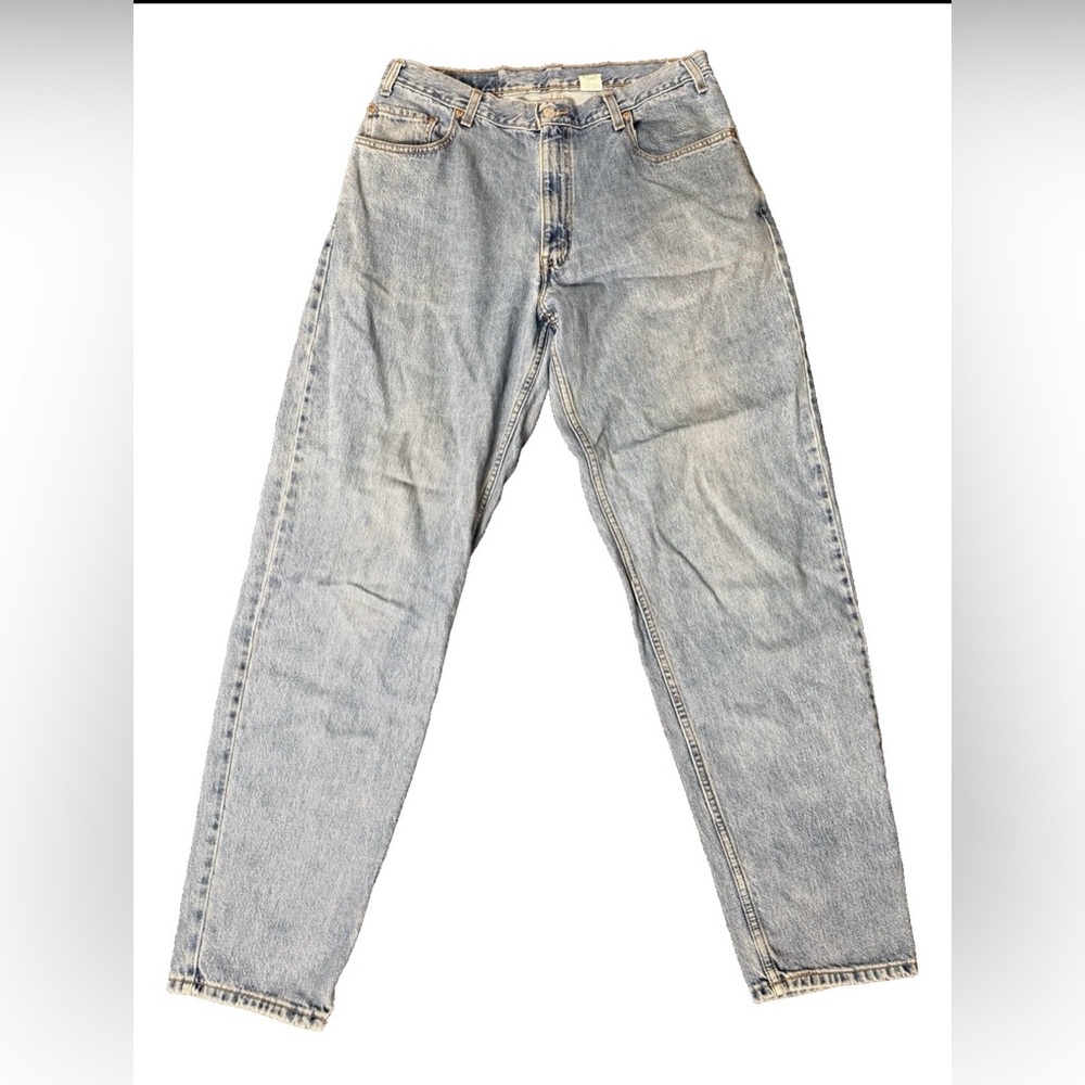 VTG Levi's 560‎ Loose Fit Tapered Leg 36x34 Blue Denim Red Tab 90's Retro Baggy